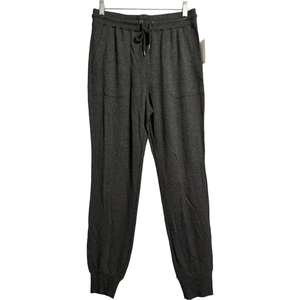 NWT Splendid Gray Drawstring Waist Cuffed Ankle Jogger Pants Size XS